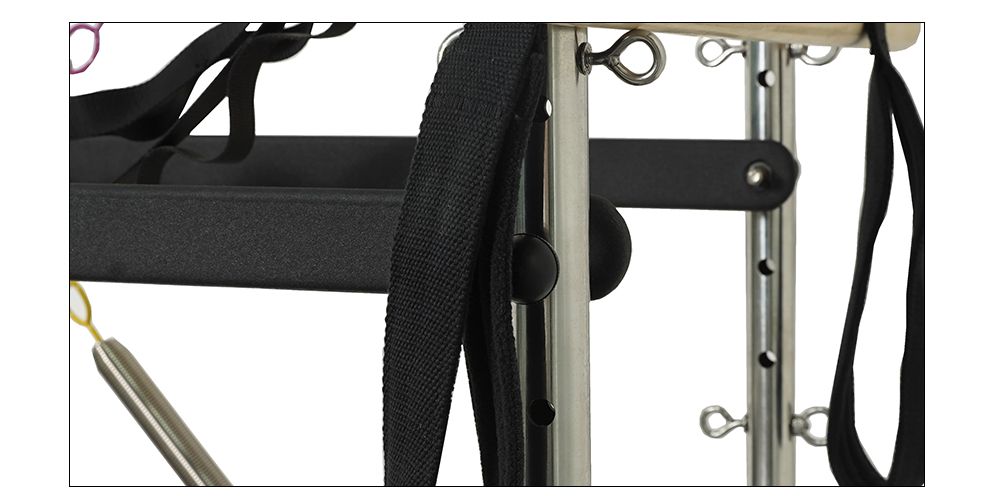 Alliage d'aluminium Pilates reformier avec une serviette