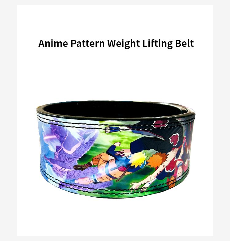 Nouvelle ceinture de soulève d'impression d'anime d'arrivée