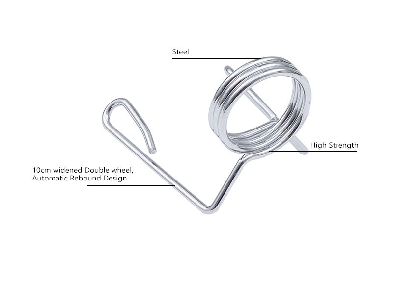 Clips de collier de verrouillage de printemps pour barre de poids haltère haltère Clips de collier de verrouillage de printemps pour barre de poids haltère haltère