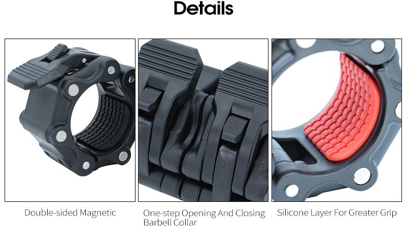 Colliers de barre d'allympique magnétique en plastique en gros Colliers de barre d'allympique magnétique en plastique en gros