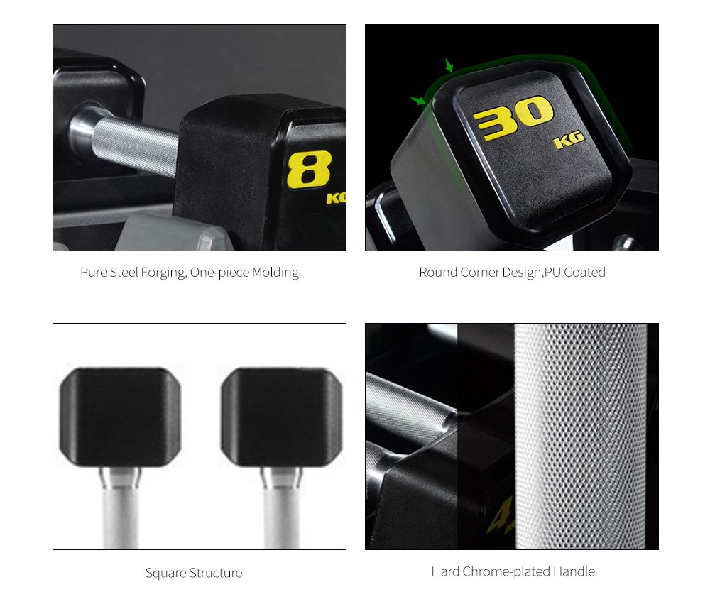 Haltères enduits de PU Haltères enduits de PU