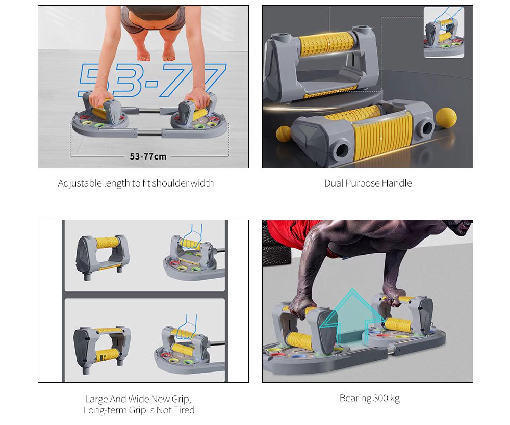 Carte de push-up réglable