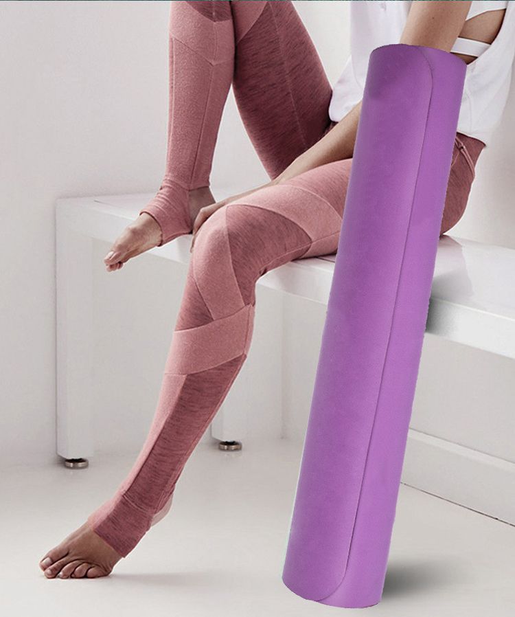 Tapis de yoga en caoutchouc PU à haute densité avec une poignée supérieure pour le yoga chaud