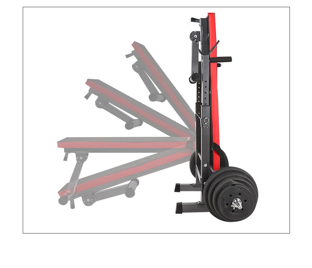Banc de support haltères pliables multifonctionnels Banc de support haltères pliables multifonctionnels