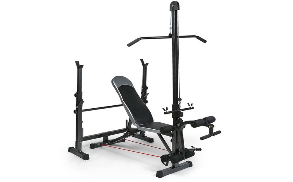Barbell Bar Press Press Rack Assey Up Banc