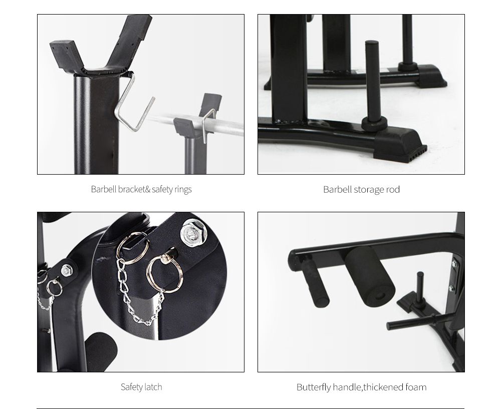 Banc de pondération de planche en décolle