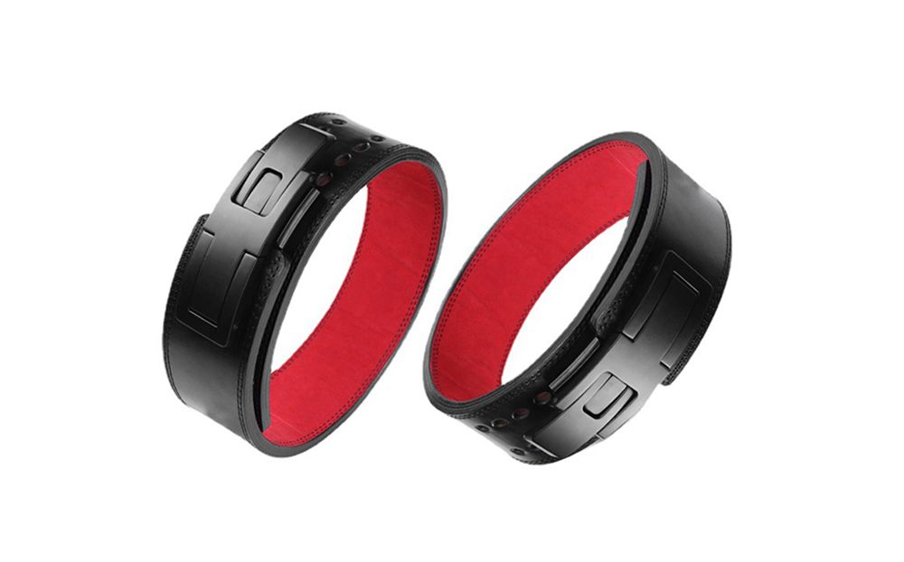 Ceinture d'haltérophilie en cuir en métal en métal Ceinture d'haltérophilie en cuir en métal en métal