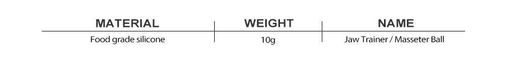 Exerciseur de mâchoire pour les hommes Exerciseur de mâchoire pour les hommes