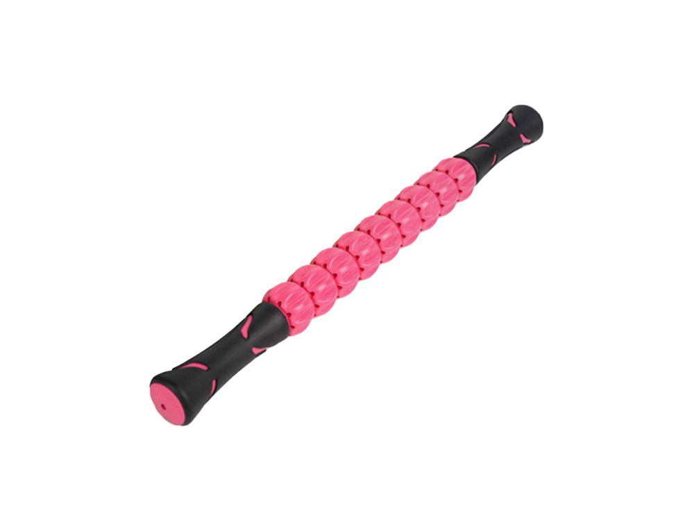 Stick de massage avec 9 rouleaux musculaires Stick de massage avec 9 rouleaux musculaires