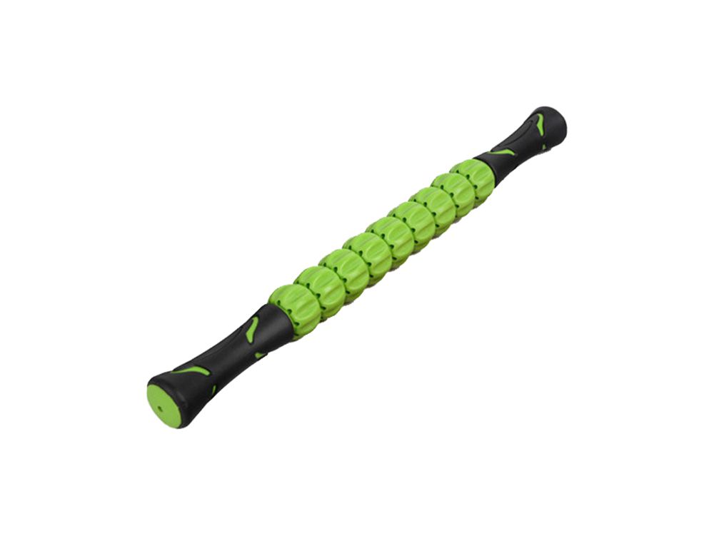 Stick de massage avec 9 rouleaux musculaires Stick de massage avec 9 rouleaux musculaires