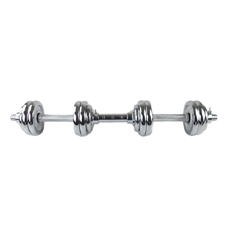 15 20 30 50 kg d'électroplate-Dumbbell avec boîte