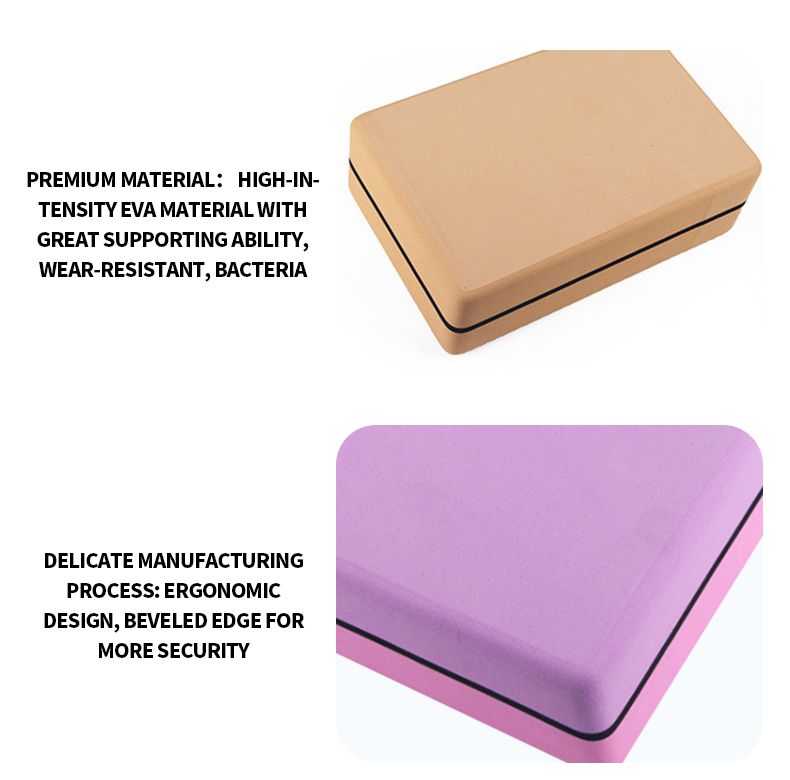 Bi-Colored EVA Yoga Bricks