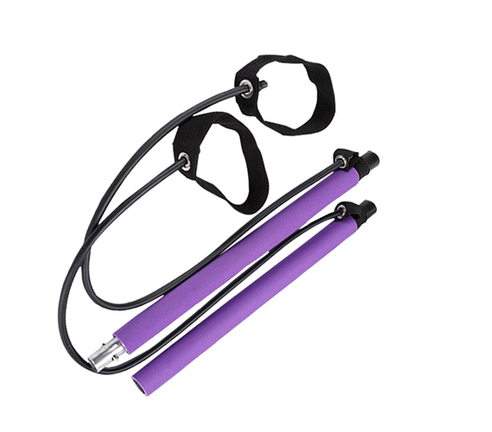 Pilates Exercice Bar avec une bande de résistance