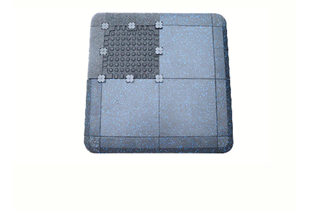 Style de boucle de tapis de sol en caoutchouc