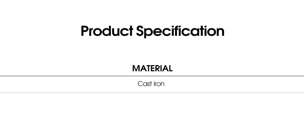 Haltère en fonte de poids lourd Haltère en fonte de poids lourd