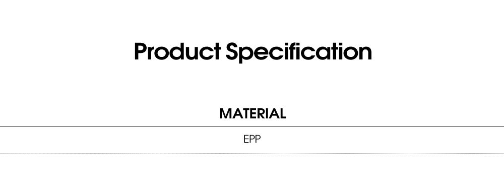 Rouleau en mousse EPP en mousse lisse en mousse