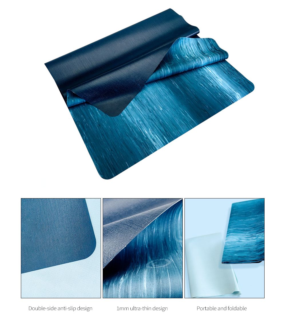 Tapis de yoga pliable pour affrontement couleur Tapis de yoga pliable pour affrontement couleur