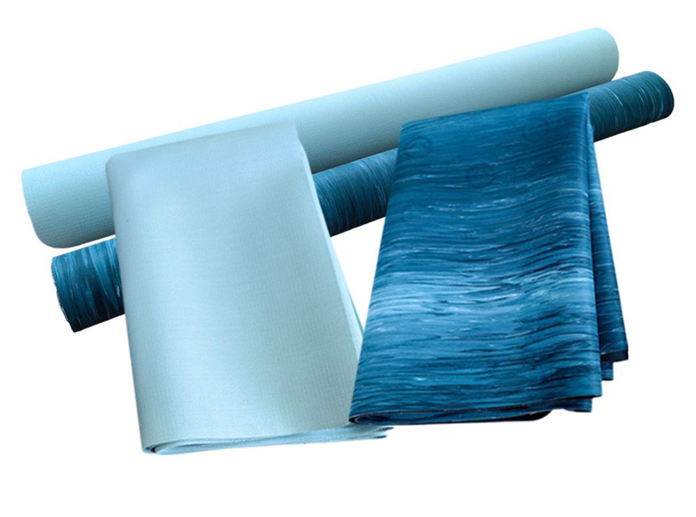 Tapis de yoga pliable pour affrontement couleur Tapis de yoga pliable pour affrontement couleur