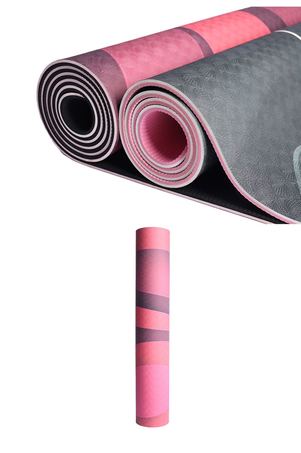 Tapis de yoga imprimé au laser double face Tapis de yoga imprimé au laser double face