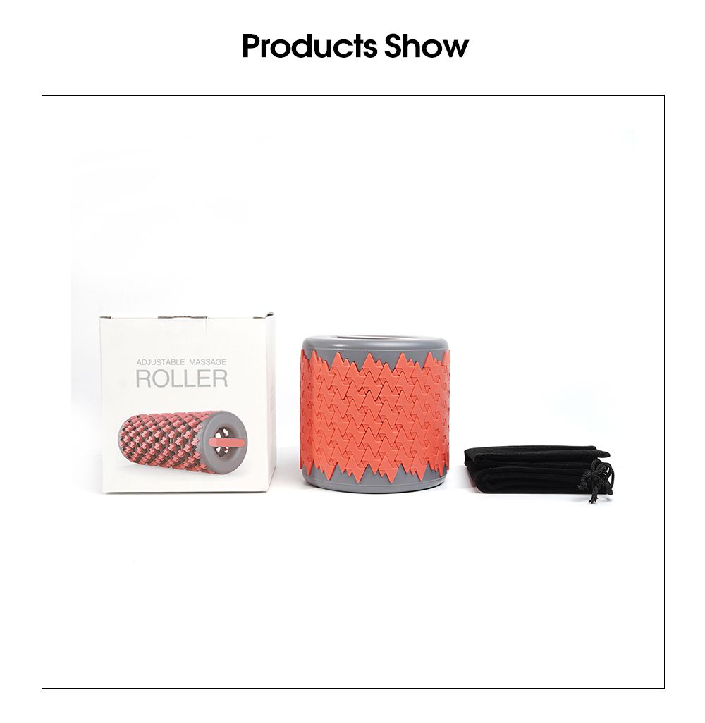 Rouleau en mousse pliable