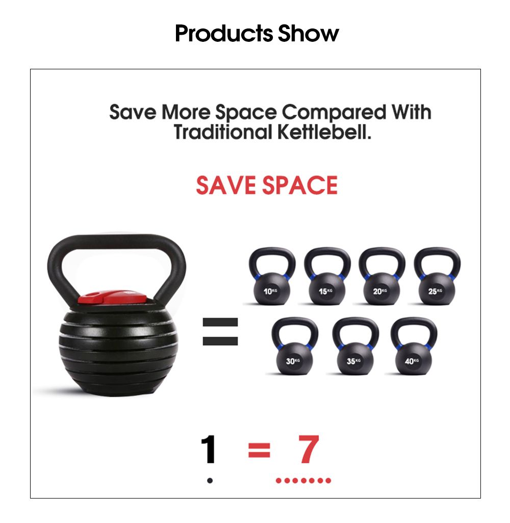 Kettlebell réglable