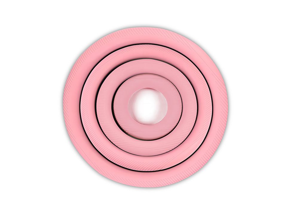 Haltères en silicone ronds