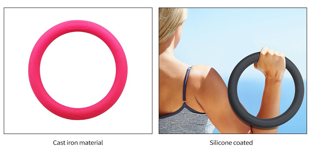 Haltères en silicone ronds