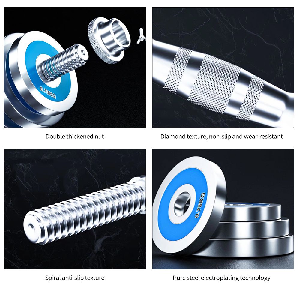 Kit combo en acier solide en acier Kit combo en acier solide en acier