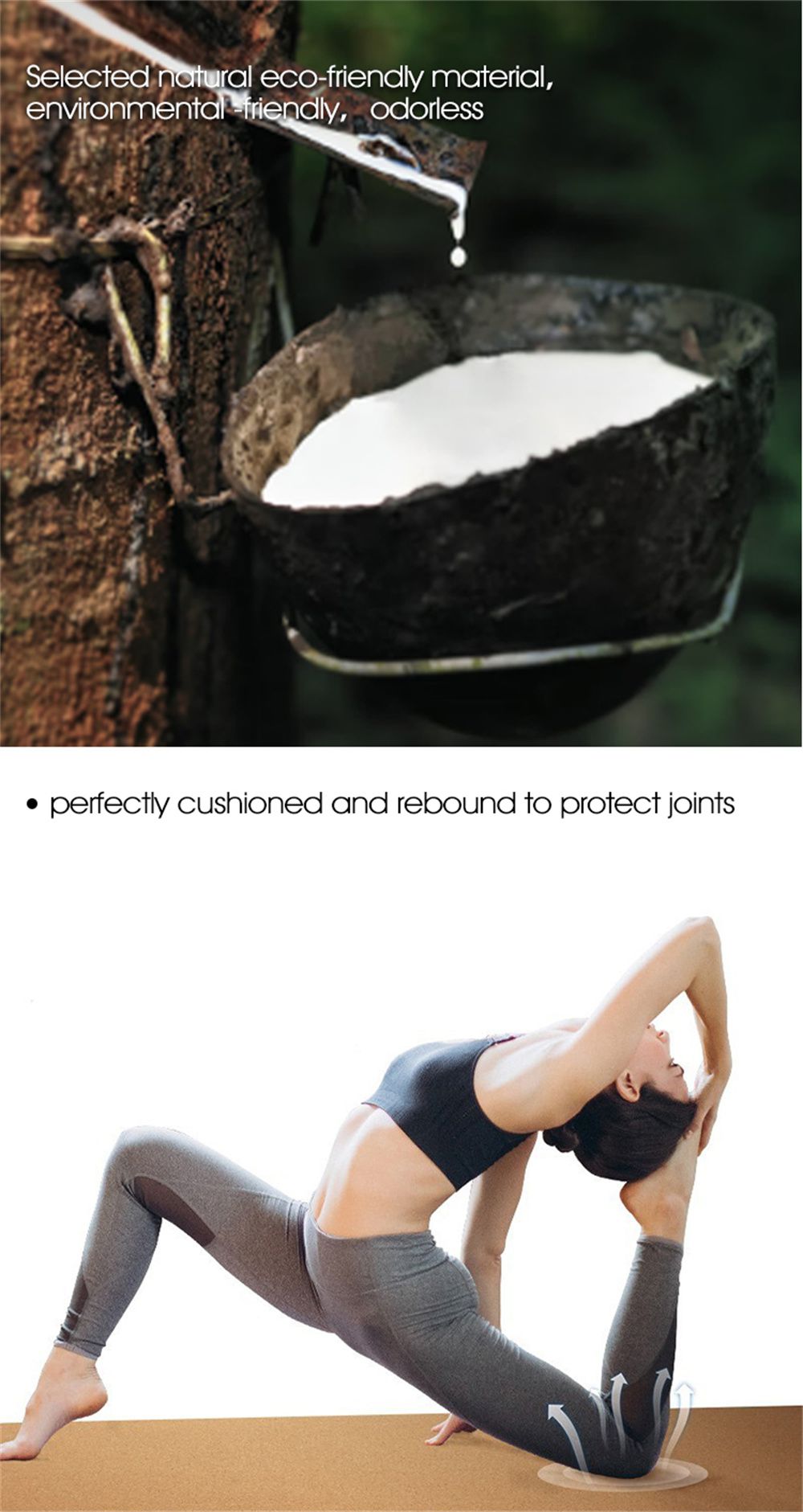 Mat de yoga en caoutchouc en liège de couleur primaire personnalisé en gros Mat de yoga en caoutchouc en liège de couleur primaire personnalisé en gros