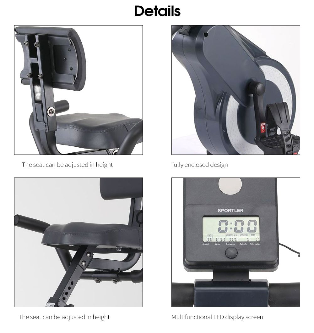 Vélo de rotation pliable