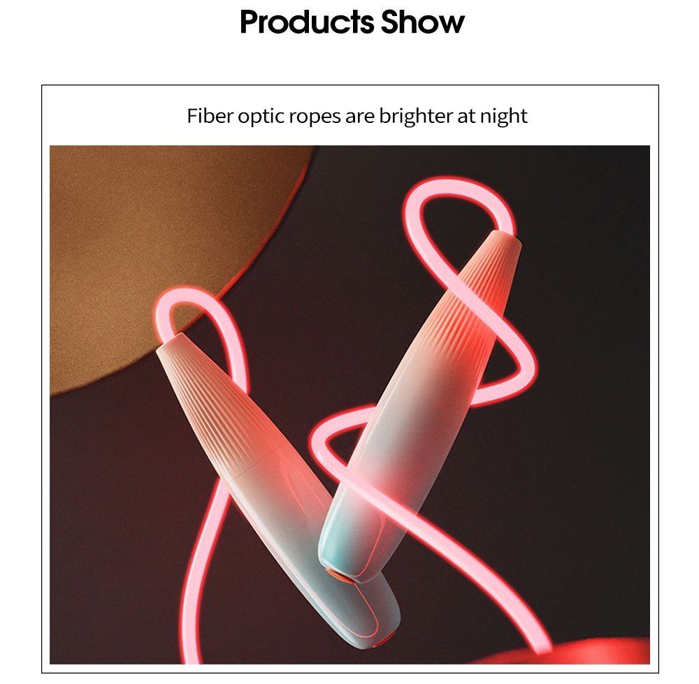 Corde de saut illuminée Corde de saut illuminée
