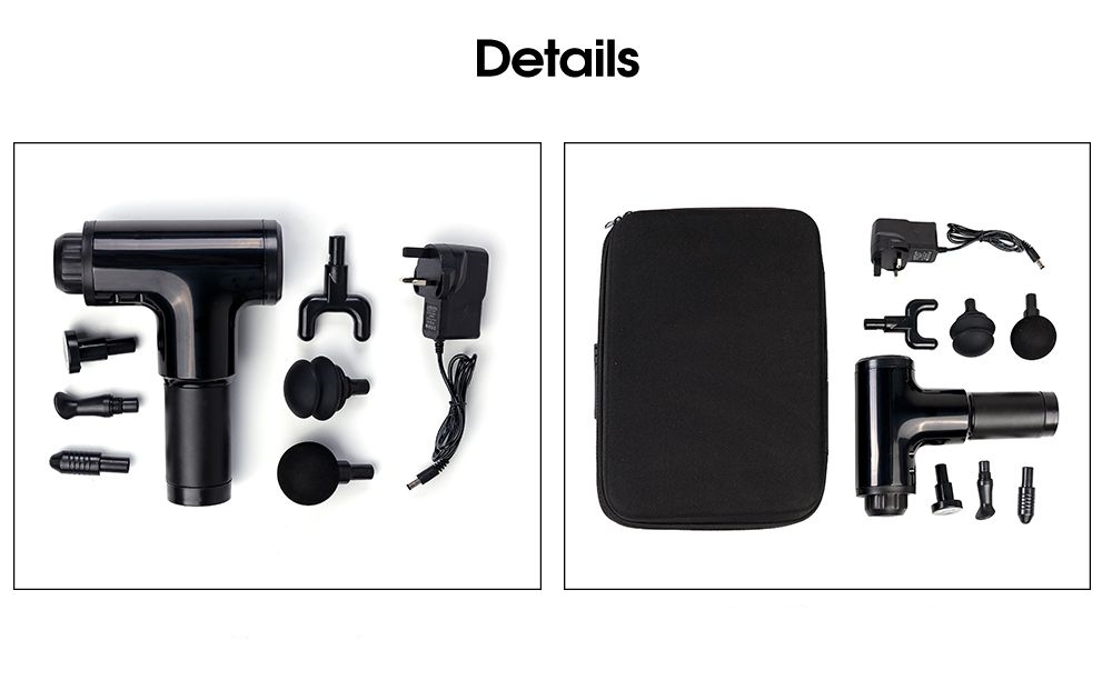 Pistolet de massage à moteur de brosse Pistolet de massage à moteur de brosse