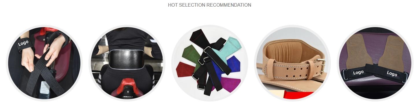 Ceinture de soulèvement de poids personnalisée