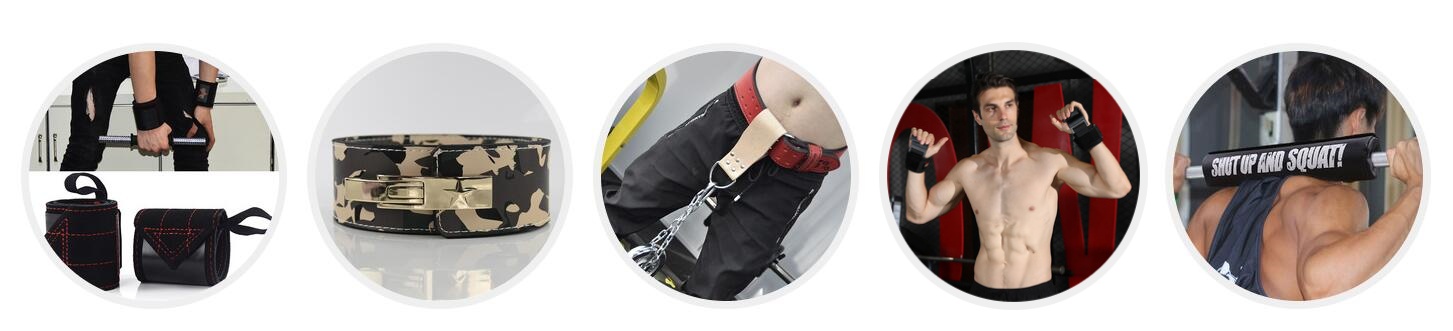 Ceinture de soulèvement de poids personnalisée