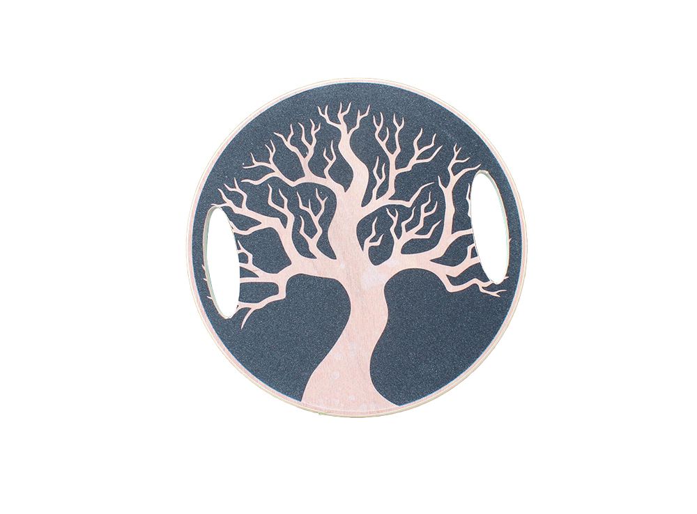 Planche d'équilibre ronde