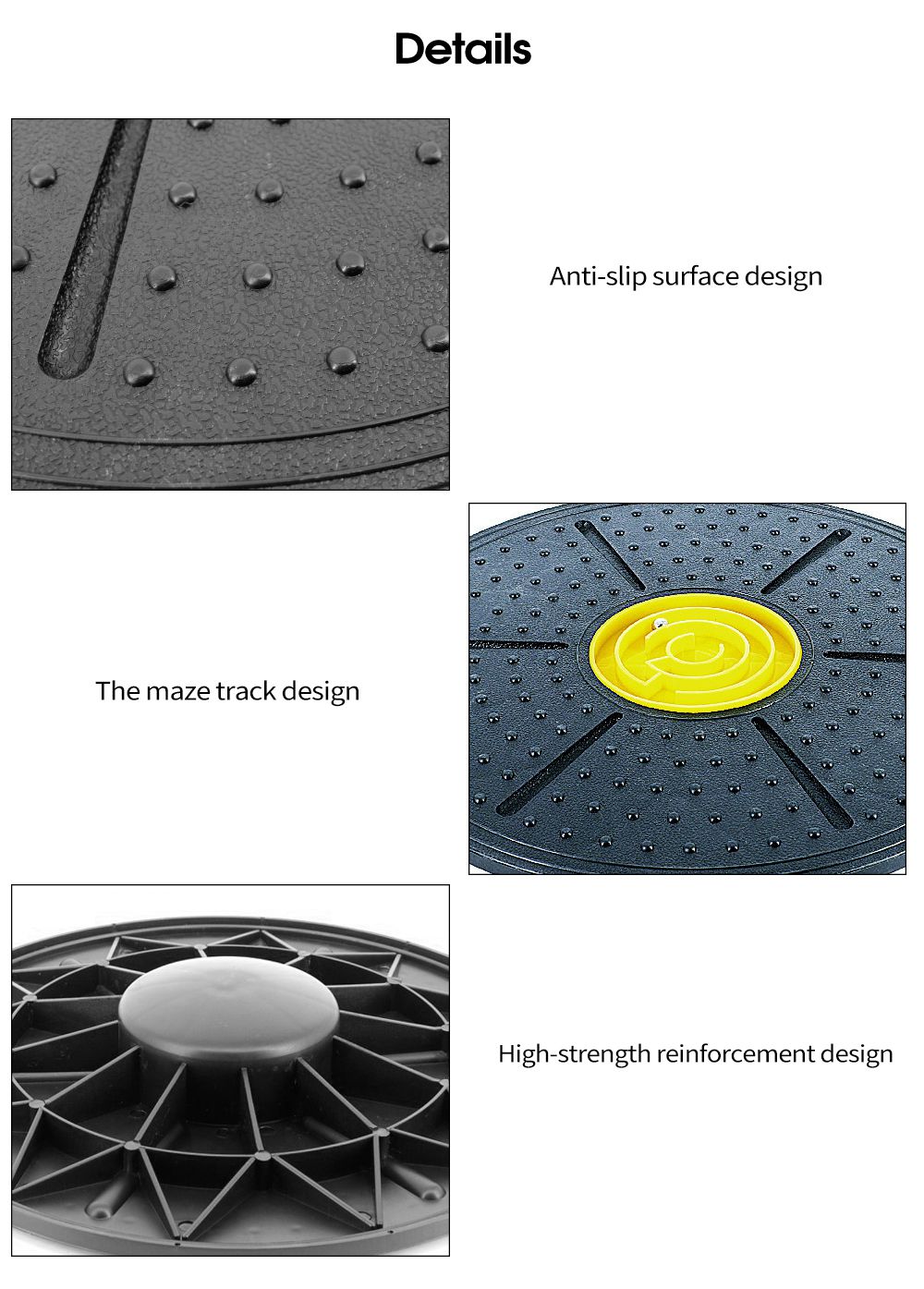 Banque d'équilibre du disque de torsion de taille de fitness Banque d'équilibre du disque de torsion de taille de fitness