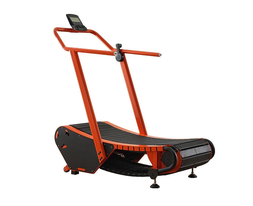 Utilisation du tapis roulant incurvé non alimenté