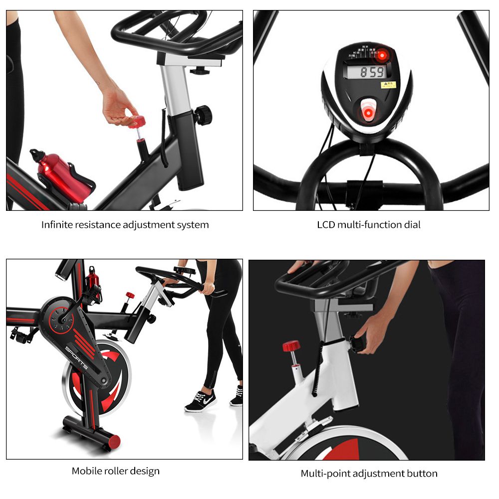 Trainer à vélo stationnaire de vélo d'exercice