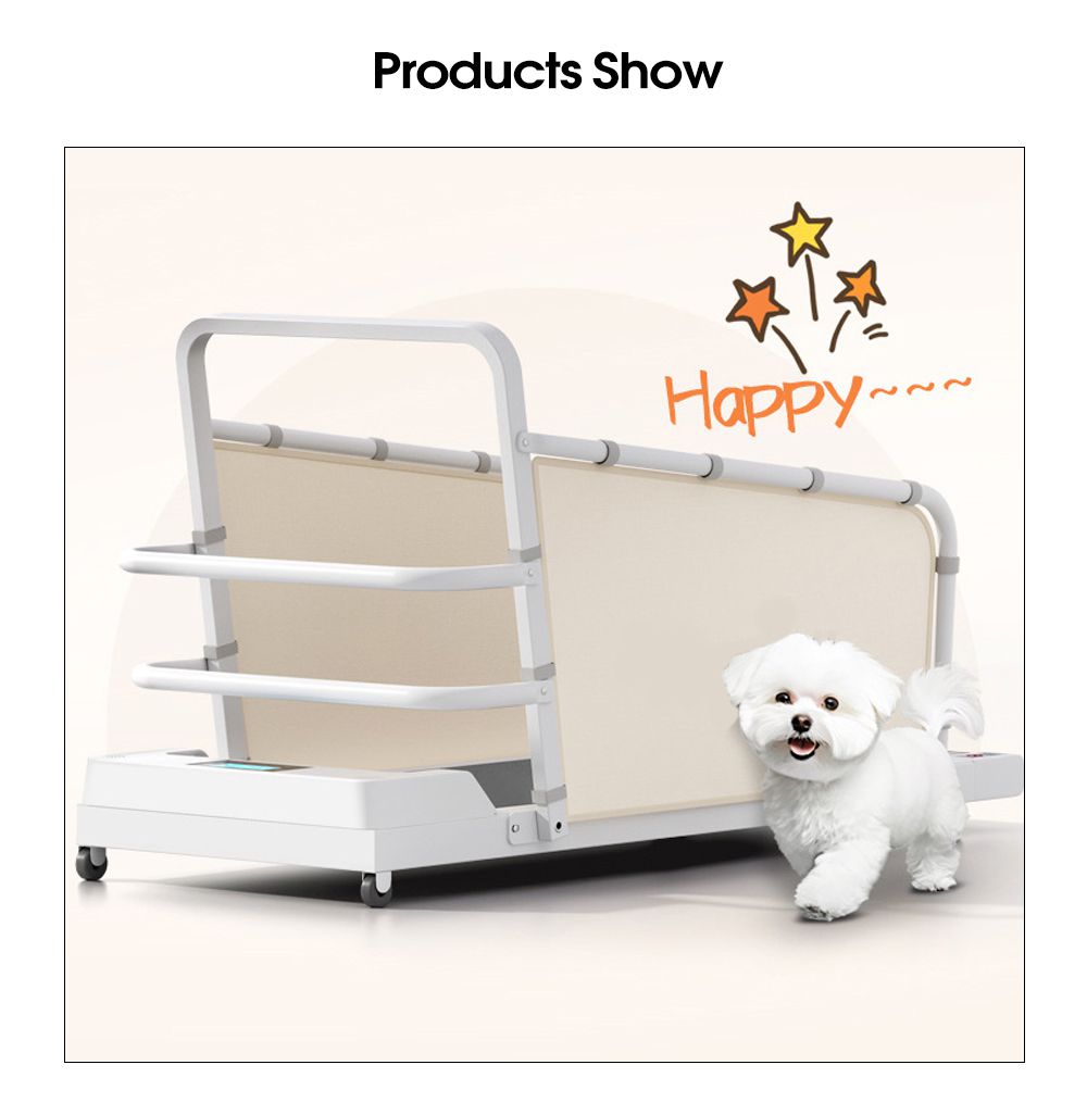 Taille du tapis roulant pour animaux de compagnie Small and Medium Dog Walker