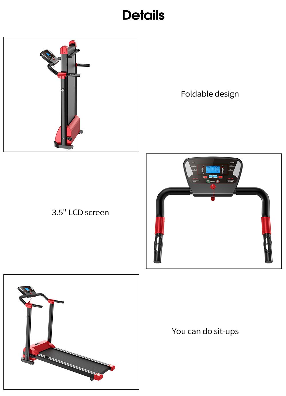 Vieds en gros de vitesse multifonctionnelle motorisé pliant maison Utilisation du tapis roulant