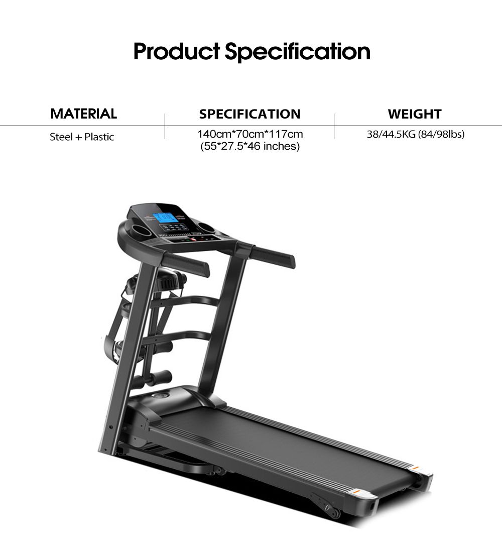 Running pliing exercice portable tapis roulant