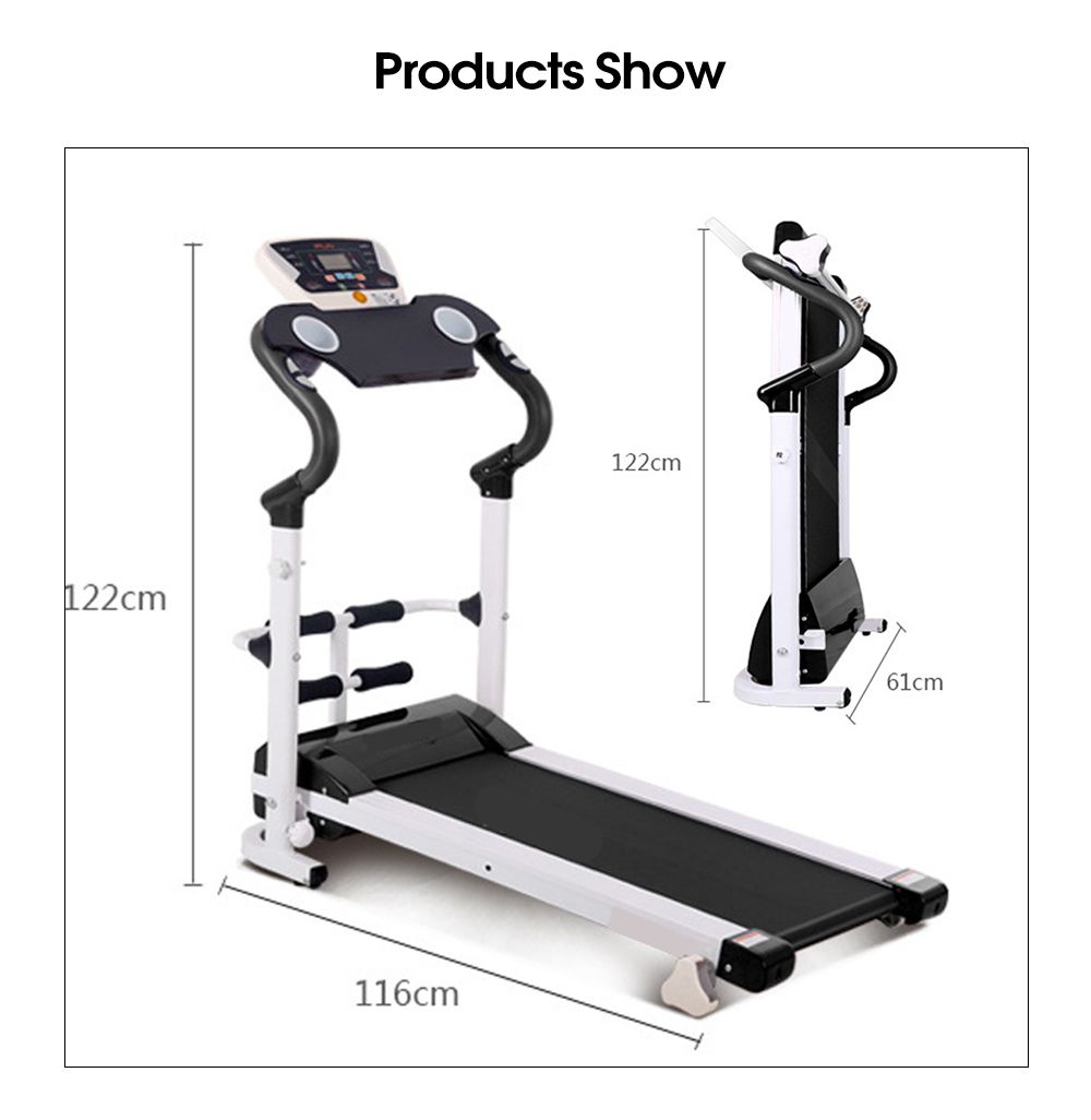 Home Mini électrique Tapis tapis roulant pliable Machine de course à course cardio
