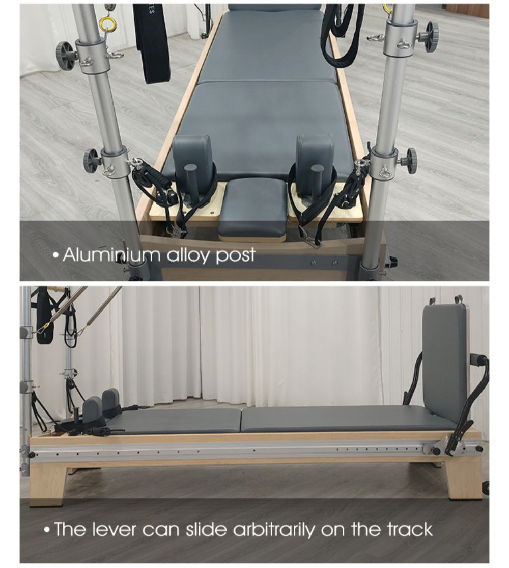 Maple Full Orbital Pilates Reformer Mit Turm