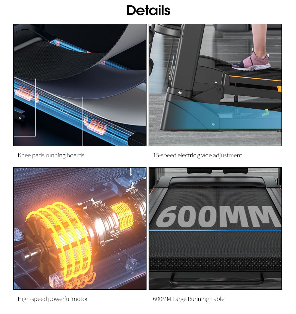 Affichage à LED de tapis roulant électronique de fitness intelligent