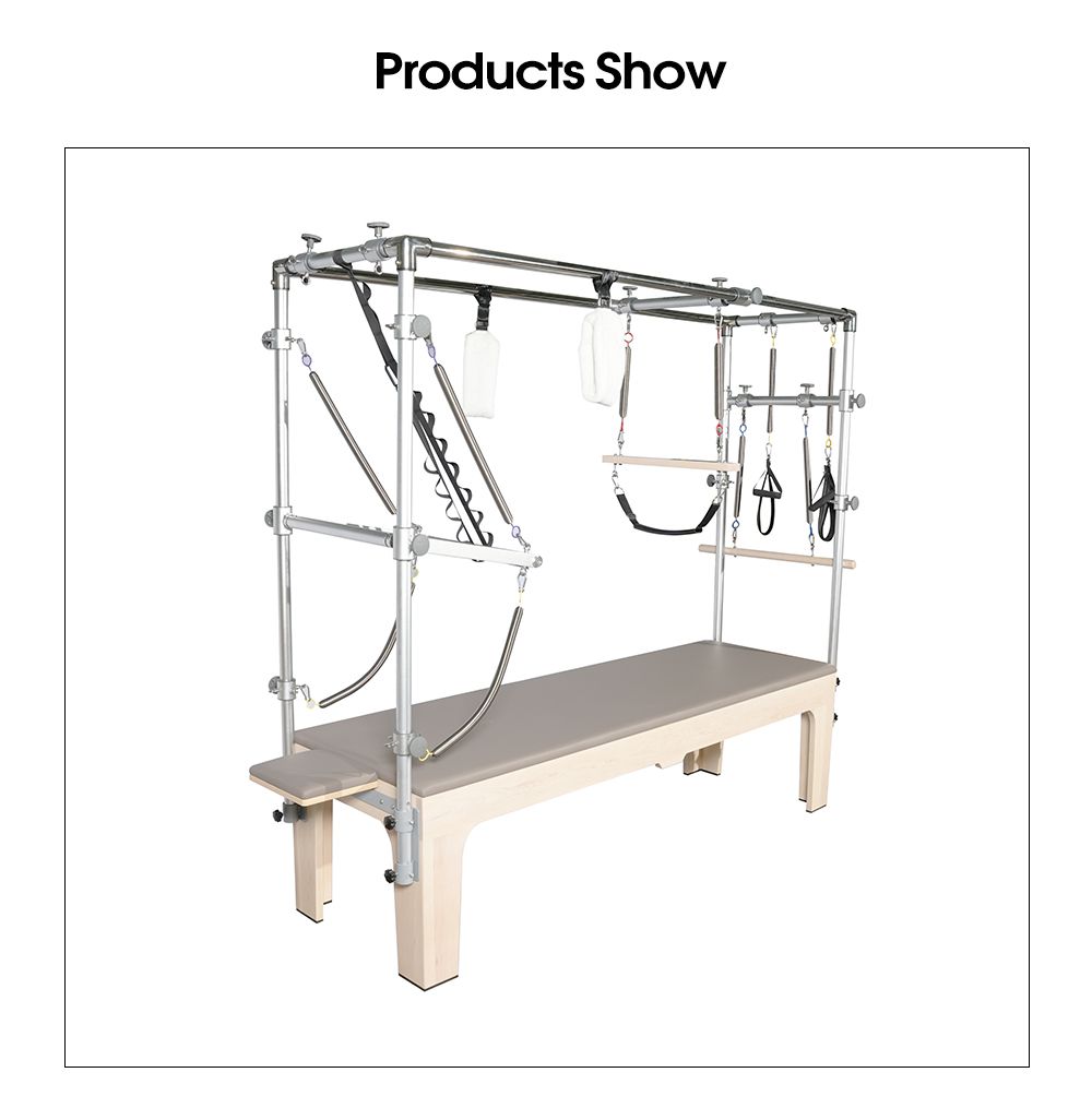 Exercice de yoga Formation de Maple Pilates Cadillac Reformer Exercice de yoga Formation de Maple Pilates Cadillac Reformer