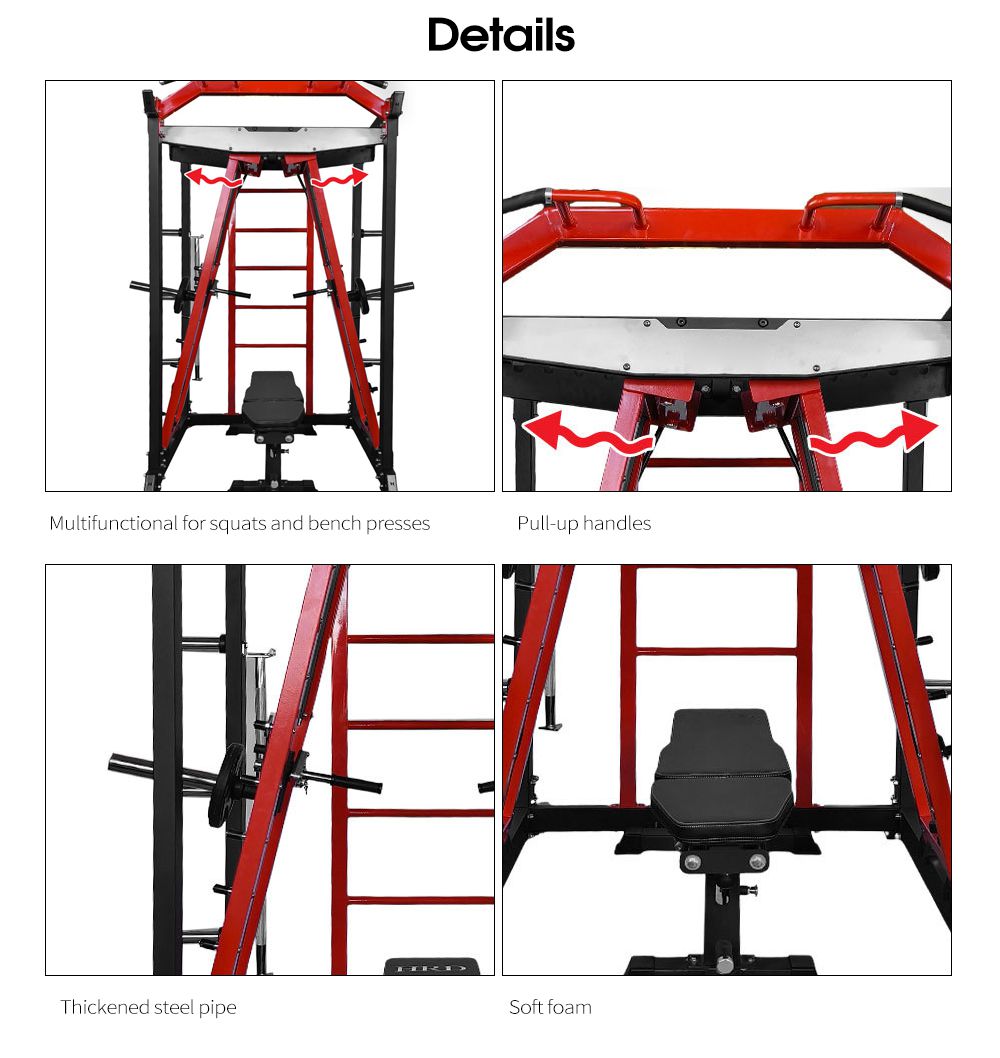 Machine de fitness multifonctionnelle de machine Smith