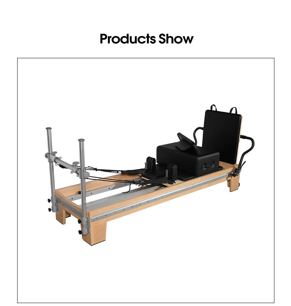 Réformateur Pilates Split Split Split Spade Maple Reform