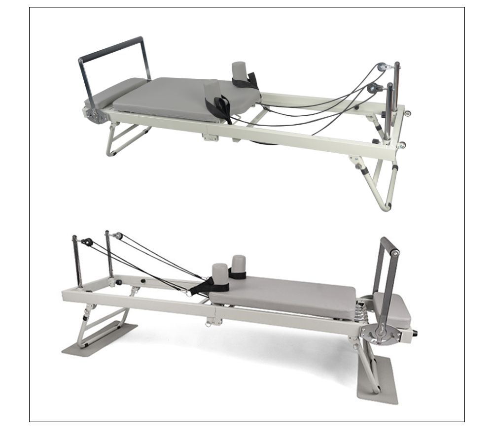 Machine Pilates reformacteurs pliables en acier pour usage domestique