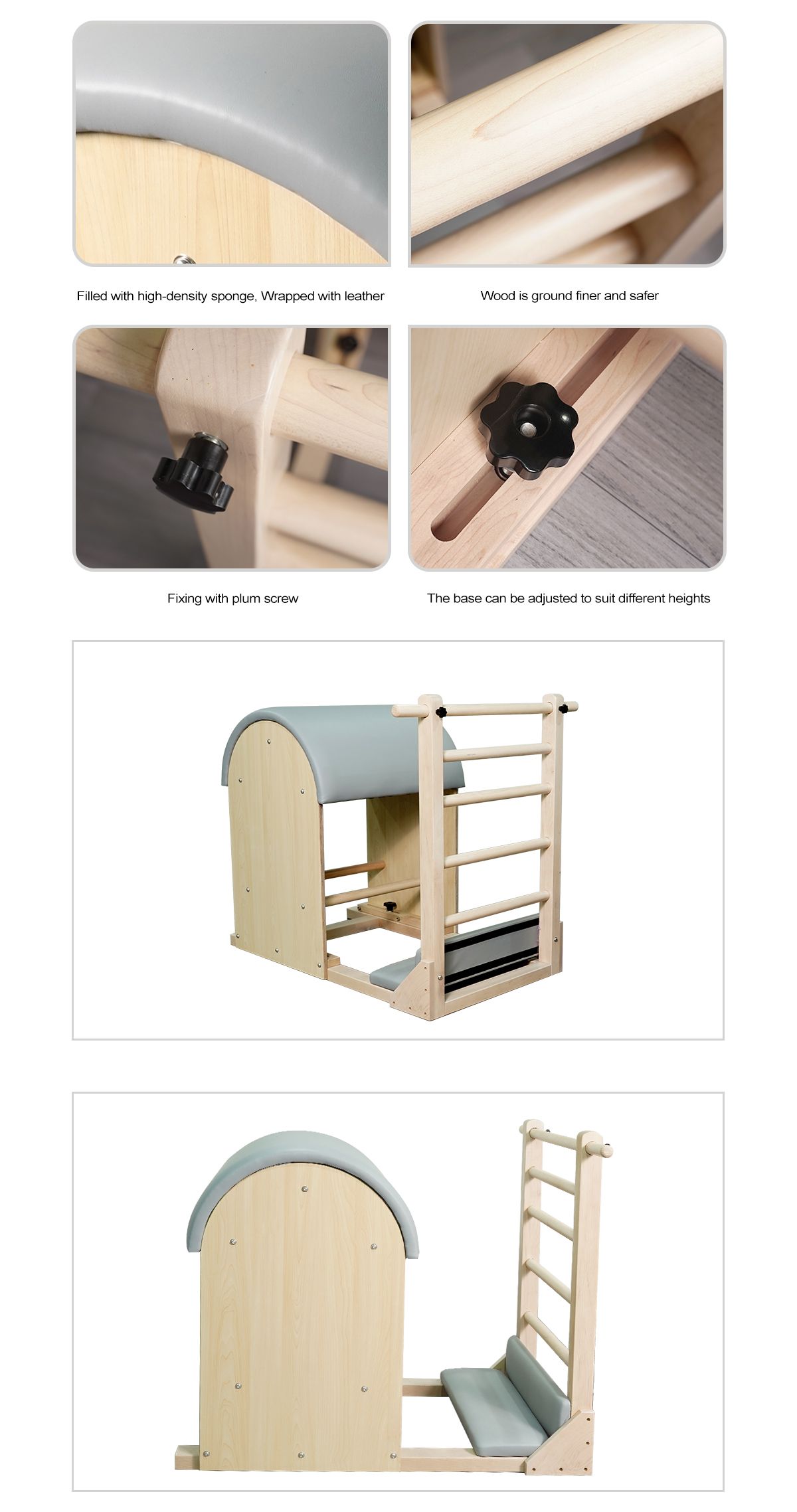 Studio Wood Pilates Pilates personnalisés Studio Wood Pilates Pilates personnalisés