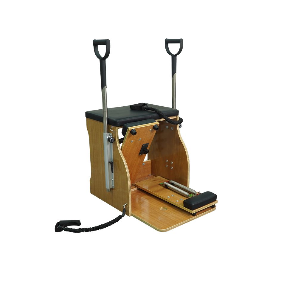 Chaise de wunda de hêtre Pilates Chaise de wunda de hêtre Pilates